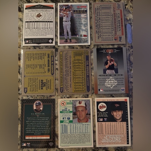 Cal Ripken Jr. Trading Card Set - Multi-Color - Picture 2 of 2